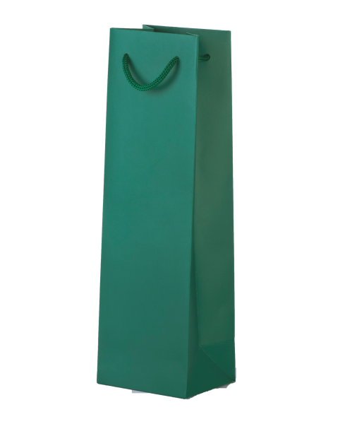 Flaschenbeutel-Topline für 1 Flasche Farbe: grün